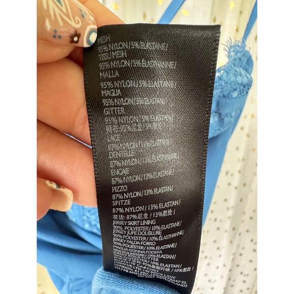 Urban Outfitters Lace Bustier Brenna Mesh Bodycon Adjustable Strap Mini Dress XS - Picture 7 of 7